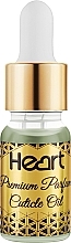 Parfümiertes Nagelhautöl - Heart Germany Miss World Premium Parfume Cuticle Oil — Bild N1