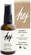 Düfte, Parfümerie und Kosmetik Gesichtscreme für empfindliche Haut - Hej Organic Sensitive 24h Face Cream