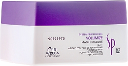Düfte, Parfümerie und Kosmetik Volumenmaske für feines Haar - Wella Professionals Wella SP Volumize Mask