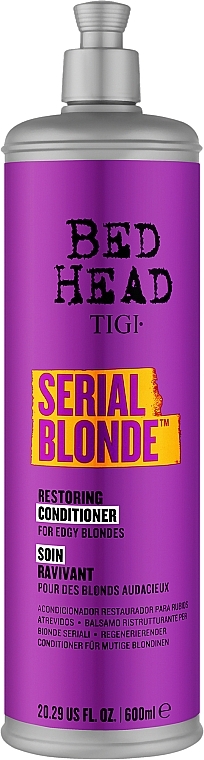 Regenerierender Conditioner für mutige Blondinen - Tigi Bed Head Serial Blonde Conditioner — Bild N1