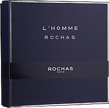 Düfte, Parfümerie und Kosmetik Rochas L'Homme Rochas - Duftset (Eau de Toilette 100ml + Duschgel 100ml + After Shave Balsam 100ml)