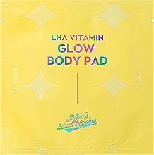 Düfte, Parfümerie und Kosmetik Körperpads - Mom's Bath Recipe LHA Vitam Glow Peeling Pad (Beutel) 