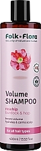 Volumenshampoo - Folk&Flora Volume Shampoo  — Bild N1