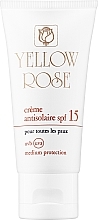 Düfte, Parfümerie und Kosmetik Sonnenschutzcreme für das Gesicht LSF 15 - Yellow Rose Creme Antisolaire SPF 15