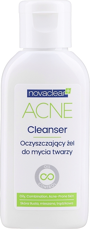 GESCHENK! Reinigungsgel für das Gesicht - Novaclear Acne Cleanser — Bild N1