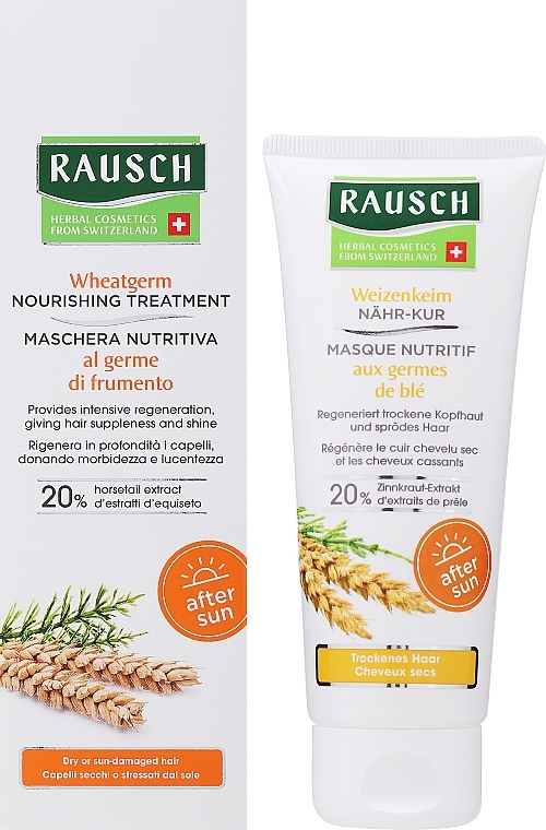 Maske für trockenes Haar - Rausch Weizenkeim Nahr-Kur — Bild N2