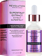 Düfte, Parfümerie und Kosmetik Antioxidatives Gesichtsserum - Makeup Revolution Superfruit Extract Antioxidant Rich Serum & Primer