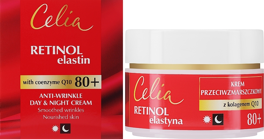 Anti-Falten Gesichtscreme - Celia Retinol Elastin 80+  — Bild N1