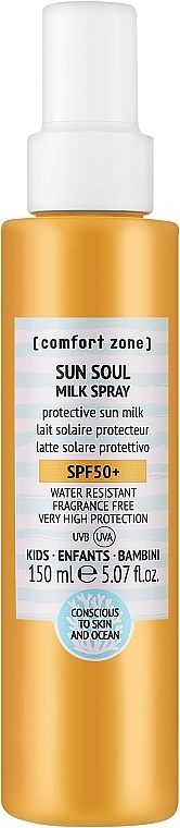Sonnenschutzmilch-Spray für Kinder SPF 50+ - Comfort Zone Sun Soul Milk Kids SPF 50+ — Bild N1