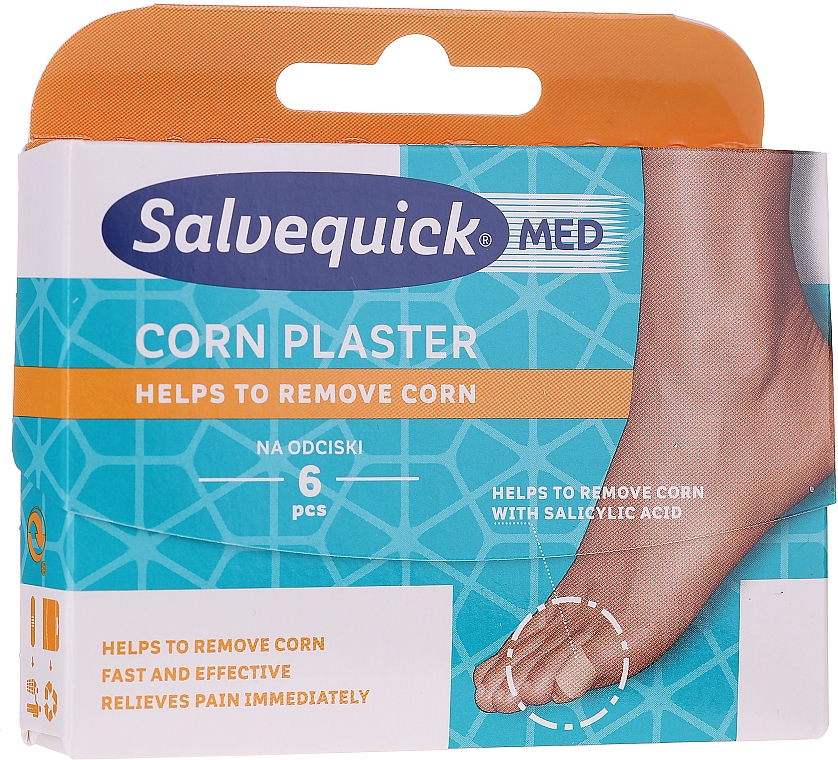 Kalluspflaster mit Salicylsäure - Salvequick Foot Care