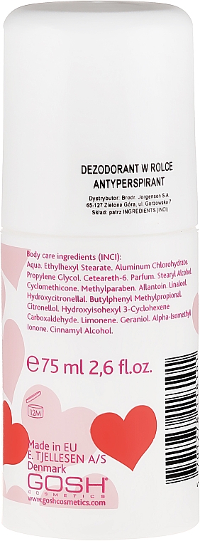 Deo-Creme Roll-on Antitranspirant - Gosh I Love You Deo Roll-On — Foto N2