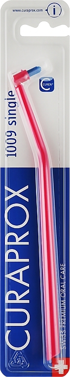 Einbüschel-Zahnbürste Single CS 1009 rosa-blau - Curaprox — Bild N1