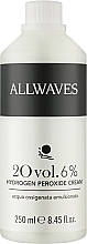Düfte, Parfümerie und Kosmetik Entwicklerlotion 6% - Allwaves Cream Hydrogen Peroxide 6%