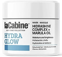 Feuchtigkeitsspendende Haarmaske - La Cabine Hydraglow Mask Hydrshine Complex + Marula Oil — Bild N1