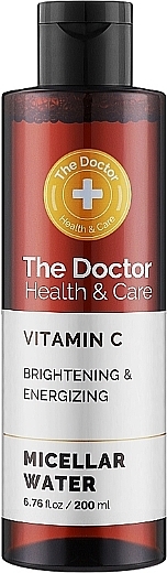 Mizellenwasser zum Abschminken - The Doctor Health & Care Vitamin C Micellar Water  — Bild N1