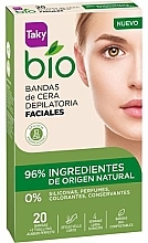 Düfte, Parfümerie und Kosmetik Enthaarungswachsstreifen für das Gesicht - Taky Bio Natural 0% Face Wax Strips