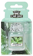 Düfte, Parfümerie und Kosmetik Auto-Lufterfrischer Aloe Water - Yankee Candle Car Jar Ultimate Aloe Water