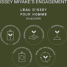 Issey Miyake L’Eau D’Issey Pour Homme Eau & Cedre Intense - Eau de Toilette — Bild N10