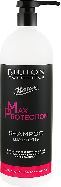 Tiefenreinigendes Shampoo - Bioton Cosmetics Nature Professional Max Protection Shampoo — Bild N1