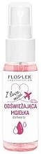 Erfrischendes Gesichtsspray - Floslek I Love Mini Refreshing Face Mist — Bild N1