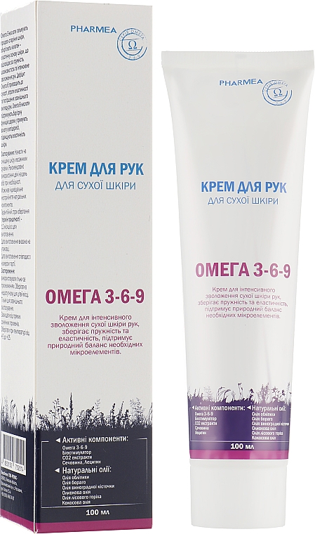 Handcreme für trockene Haut - Pharmea Omega 3-6-9 — Bild N1