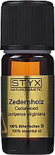 Düfte, Parfümerie und Kosmetik Ätherisches Zederholzöl - Styx Naturcosmetic