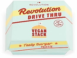 Lidschatten-Palette mit 8 Farben - I Heart Revolution Tasty Burger Eyeshadow Palette — Bild N1