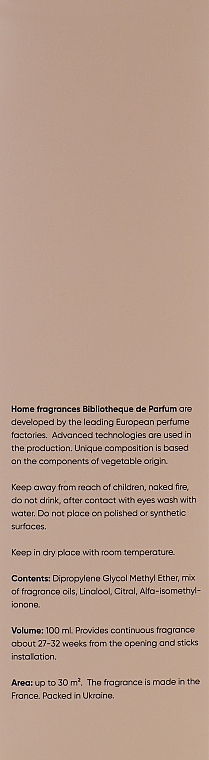Raumerfrischer Flowering - Bibliotheque de Parfum — Bild N6