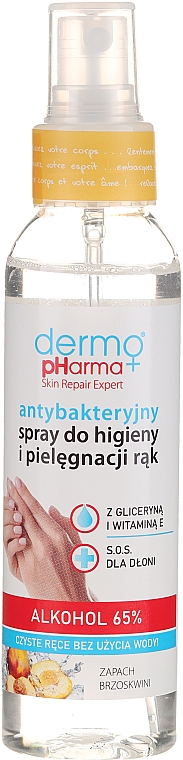 Antibakterielles Handspray mit Pfirsichduft - Dermo Pharma Antibacterial Hand Spray