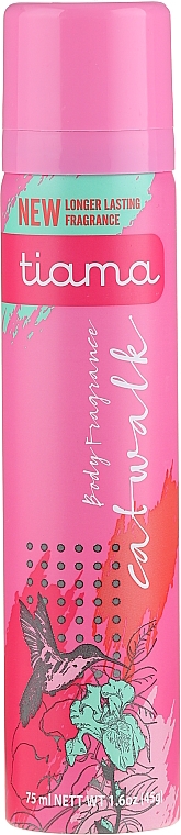 Deospray - Tiama Body Deodorant Catwalk Pink — Bild N1