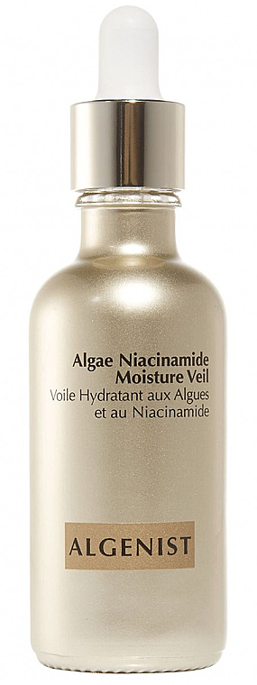 Feuchtigkeitsspendendes und talgregulierendes Gesichtsserum mit Niacinamid - Algenist Algae Niacinamide Moisture Veil — Bild N1