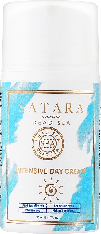 Intensive Tagescreme für alle Hauttypen - Satara Dead Sea Intensive Day Cream For All Skin Types — Bild N1