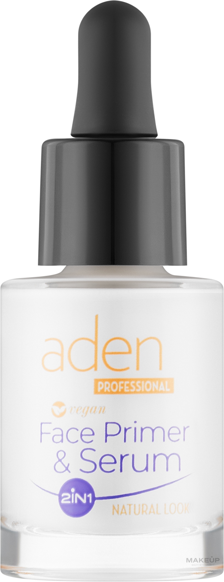 2in1 Serum-Primer für das Gesicht - Aden Cosmetics Face Primer & Serum 2in1 — Bild 15 ml