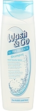 Shampoo mit Mizellenwasser für alle Haartypen - Wash&Go Ultra Delicate Shampoo With Micellar Water  — Bild N1