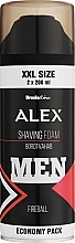 Düfte, Parfümerie und Kosmetik Rasierschaum - Bradoline Alex Fireball Shaving Foam