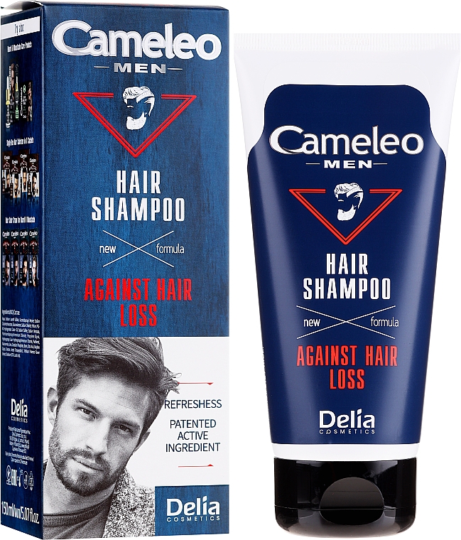 Shampoo gegen Haarausfall für Männer mit Peptiden - Delia Cameleo Men Against Hair Loss Shampoo — Bild N1