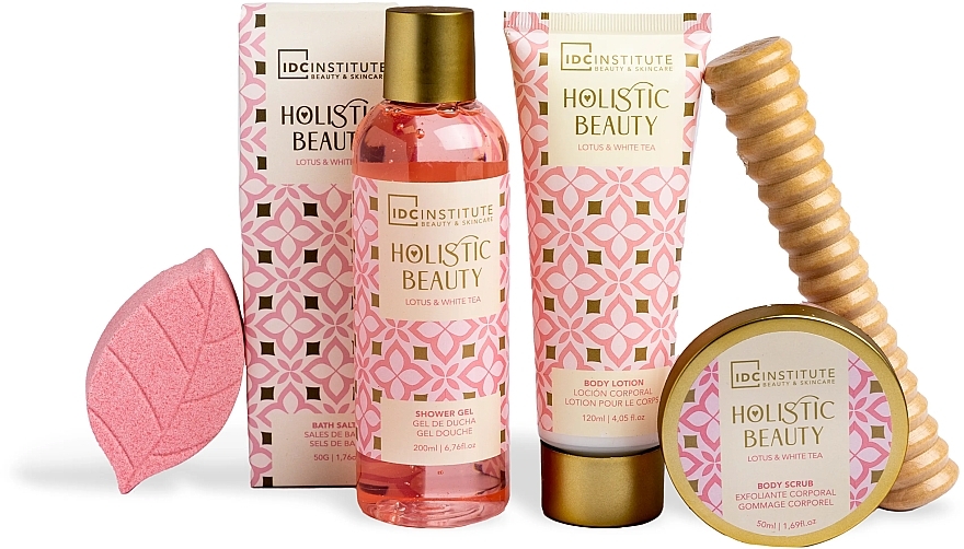 Set 6-tlg. - IDC Institute Holistic Beauty Lotus & White Tea — Bild N2