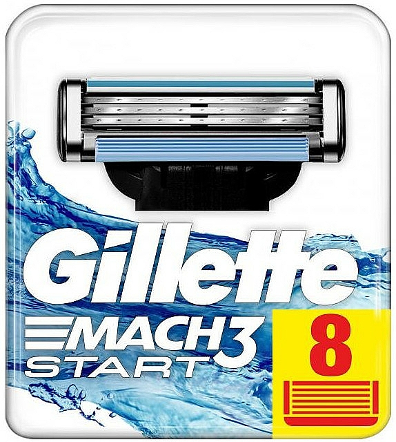 Ersatzklingen 8 St. - Gillette Mach3 Start — Foto N2