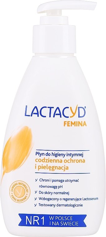 Lactacyd Femina - Gel für die Intimhygiene mit Pumpspender