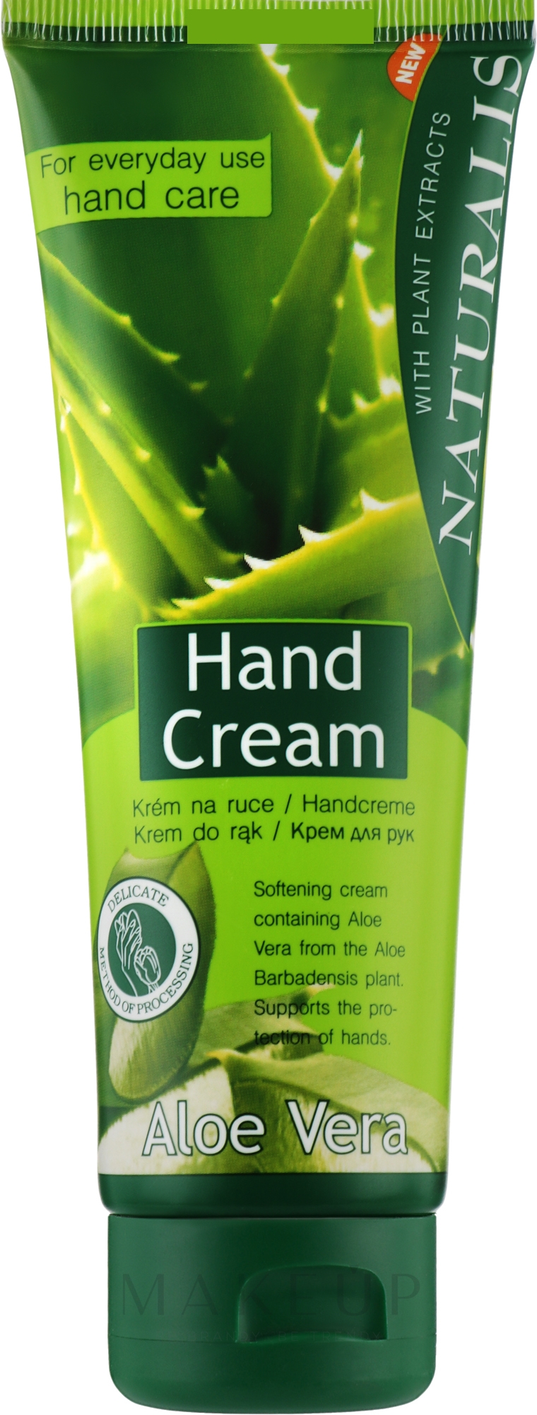 Handcreme mit Aloe Vera - Naturalis Aloe Vera Hand Cream — Bild 125 ml