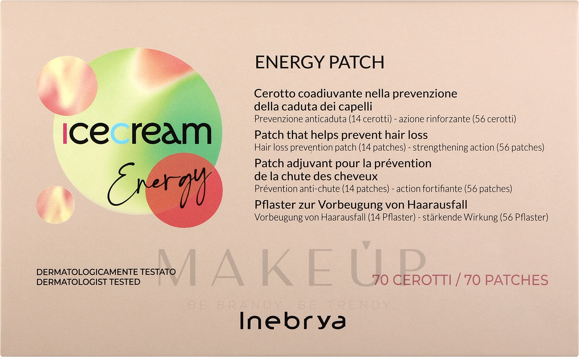 Augenpatches - Inebrya Ice Cream Energy Patch — Bild 70 St.