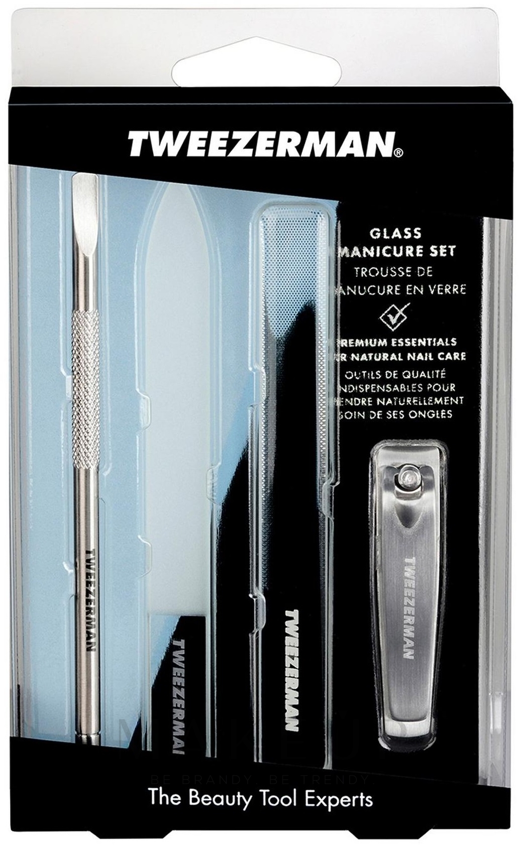 Tweezerman Glass Manicure Set Maniküre-Set 