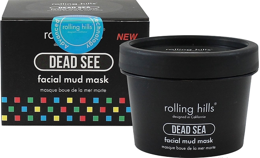 Schlammmaske aus dem Toten Meer - Rolling Hills Dead Sea Facial Mud Mask — Bild N1