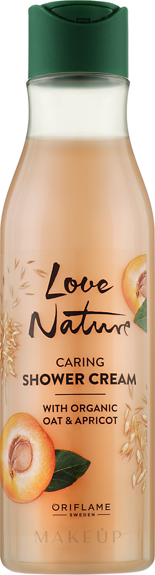 Duschcreme mit Hafer und Aprikose - Oriflame Love Nature Caring Shower Cream — Bild 250 ml