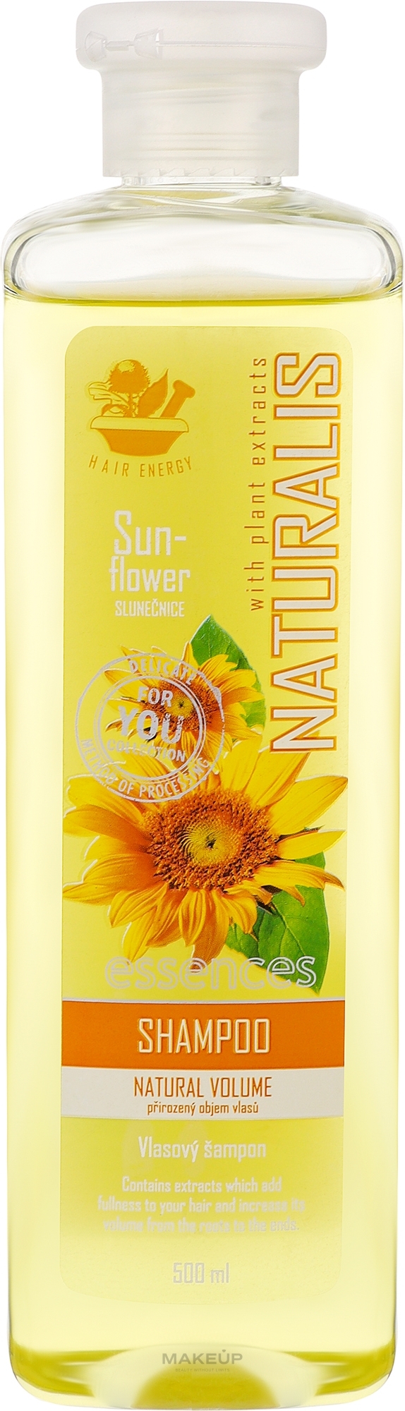Shampoo mit Aloe Vera - Naturalis Sun-Flower Hair Shampoo — Bild 500 ml