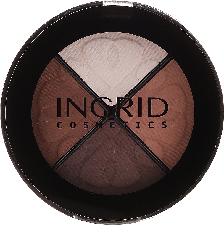 Kompakte Lidschattenpalette - Ingrid Cosmetics Smoky Eyes Eye Shadows