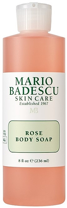 Duschgel Rose - Mario Badescu Rose Body Soap  — Bild N1