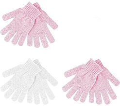 Körperpeeling-Handschuhe 6 St. - Brushworks Spa Exfoliating Body Gloves  — Bild N2
