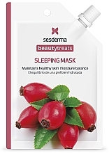 Feuchtigkeitsspendende und pflegende Nachtmaske mit Wildrosenöl und Hyaluronsäure - SesDerma Laboratories Beauty Treats Sleeping Mask — Bild N1