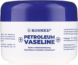 Düfte, Parfümerie und Kosmetik Kosmetische Vaseline für Gesicht, Hände und Körper - Kosmed Petroleum Vaseline
